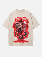 Rosalía Print Round Neck T-shirt