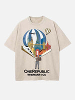 OneRepublic Print Round Neck T-shirt