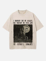 My Chemical Romance Print Round Neck T-shirt