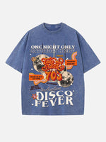 ABBA Print Round Neck T-shirt