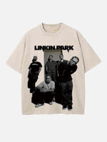 Linkin Park Print Round Neck T-shirt