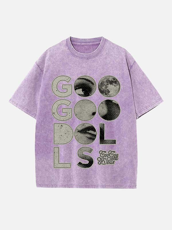 The Goo Goo Dolls Print Round Neck T-shirt