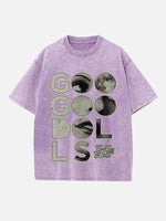 The Goo Goo Dolls Print Round Neck T-shirt