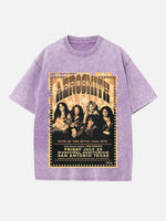 Aerosmith Print Round Neck T-shirt