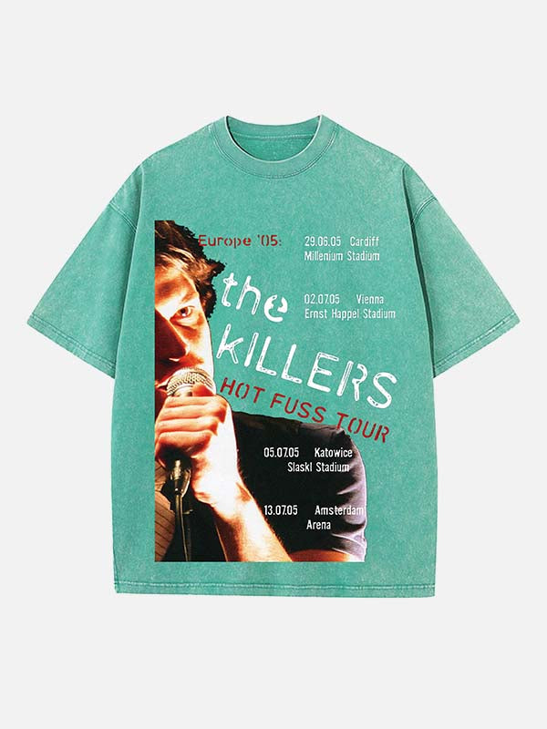 The Killers Print Round Neck T-shirt
