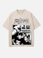 Limp Bizkit Print Round Neck T-shirt
