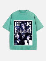 Billie Eilish Print Round Neck T-shirt