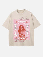 Olivia Dean Print Round Neck T-shirt