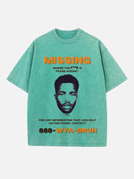 Frank Ocean Print Round Neck T-shirt
