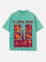 My Chemical Romance Print Round Neck T-shirt