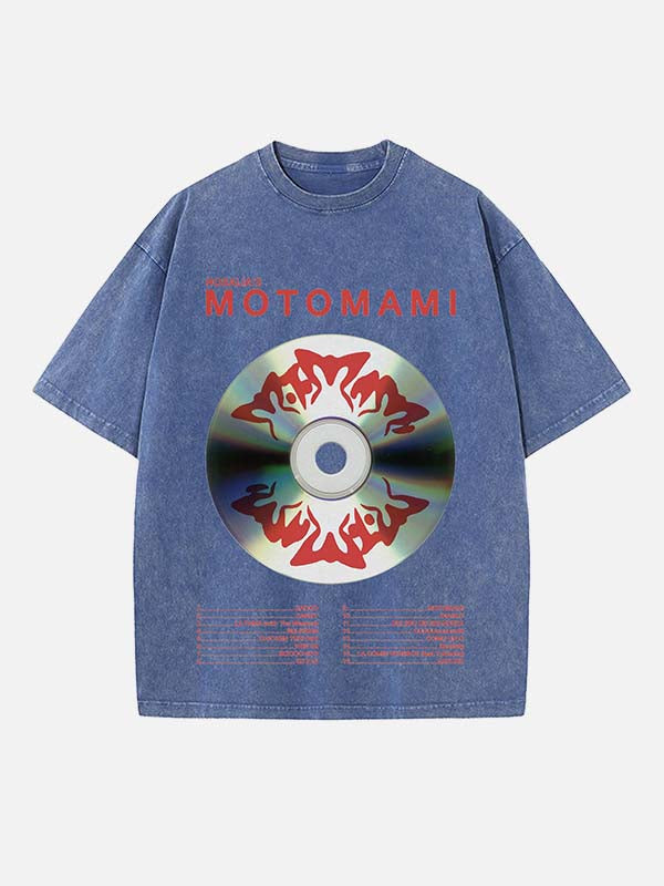 Rosalía Print Round Neck T-shirt