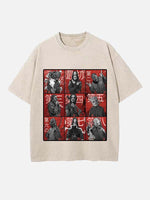 Slipknot Print Round Neck T-shirt