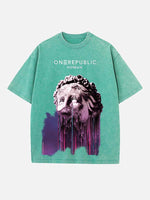OneRepublic Print Round Neck T-shirt
