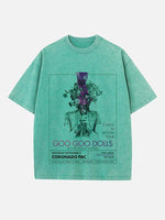 The Goo Goo Dolls Print Round Neck T-shirt