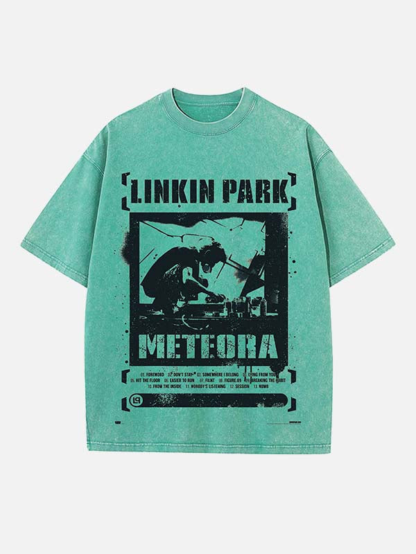 Linkin Park Print Round Neck T-shirt