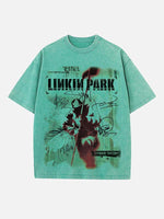 Linkin Park Print Round Neck T-shirt