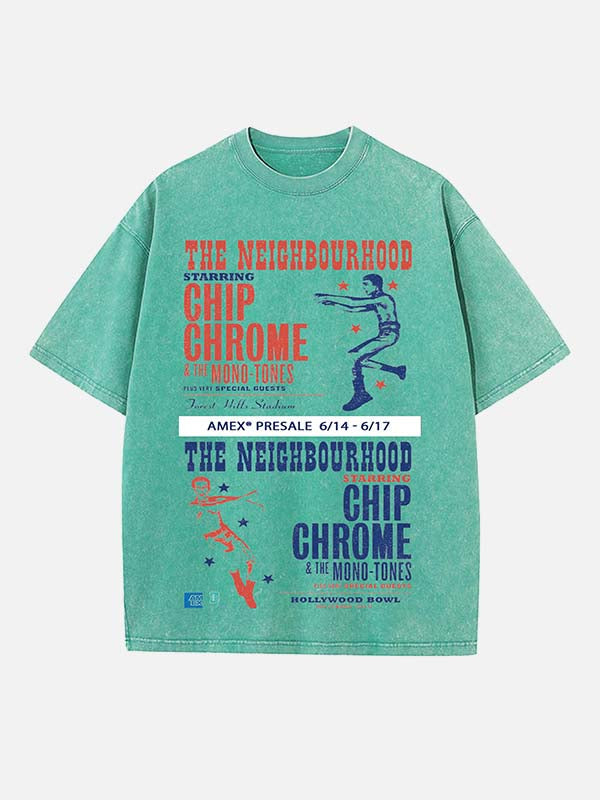 The Neighbourhood Print Round Neck T-shirt