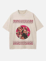 Olivia Dean Print Round Neck T-shirt