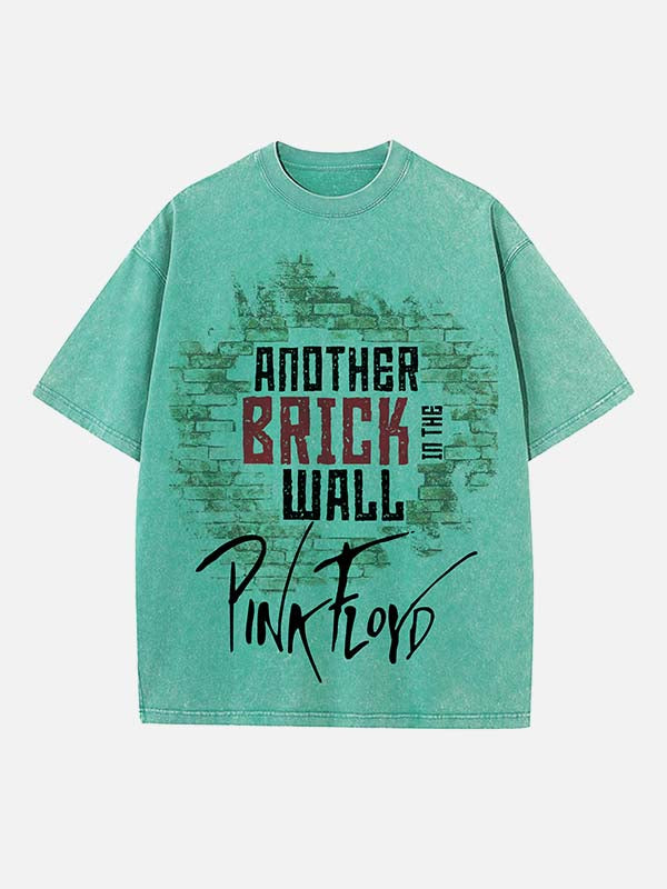 Pink Floyd Print Round Neck T-shirt