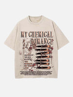 My Chemical Romance Print Round Neck T-shirt