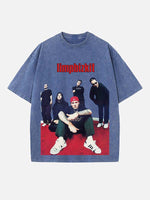 Limp Bizkit Print Round Neck T-shirt