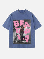 Beabadoobee Print Round Neck T-shirt