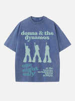 ABBA Print Round Neck T-shirt