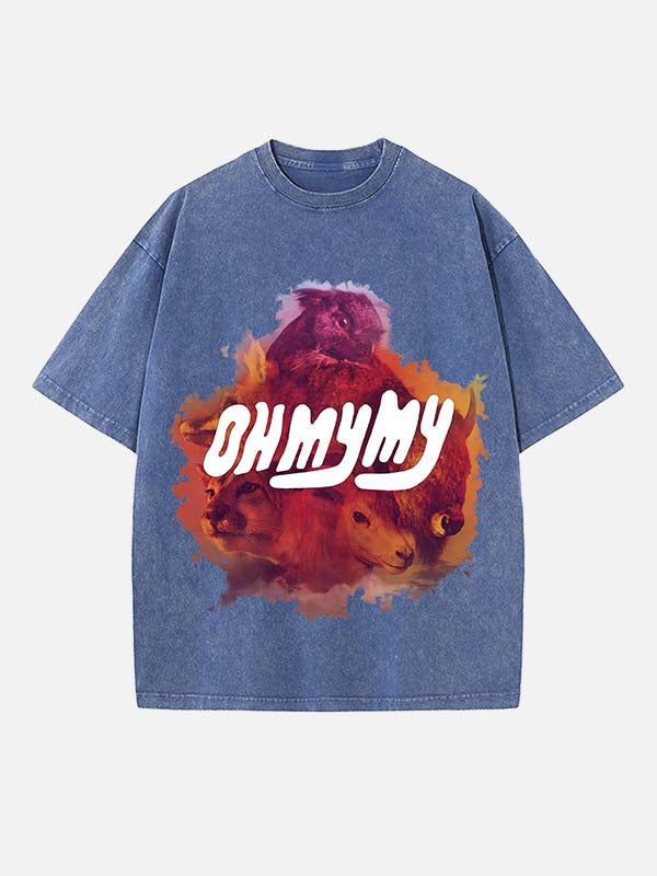 OneRepublic Print Round Neck T-shirt