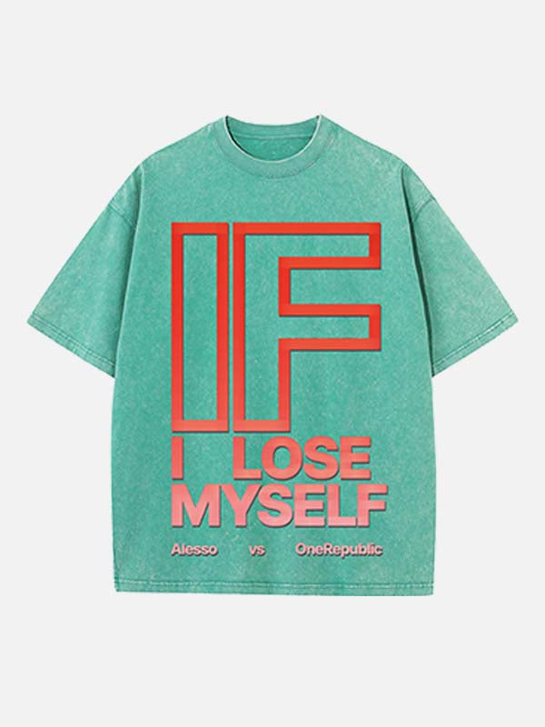 OneRepublic Print Round Neck T-shirt