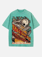 Fall Out Boy Print Round Neck T-shirt