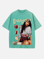 Beabadoobee Print Round Neck T-shirt