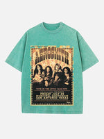 Aerosmith Print Round Neck T-shirt