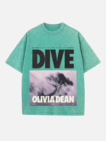 Olivia Dean Print Round Neck T-shirt