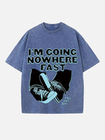 Fall Out Boy Print Round Neck T-shirt