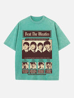 The Beatles Print Round Neck T-shirt