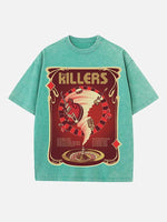 The Killers Print Round Neck T-shirt